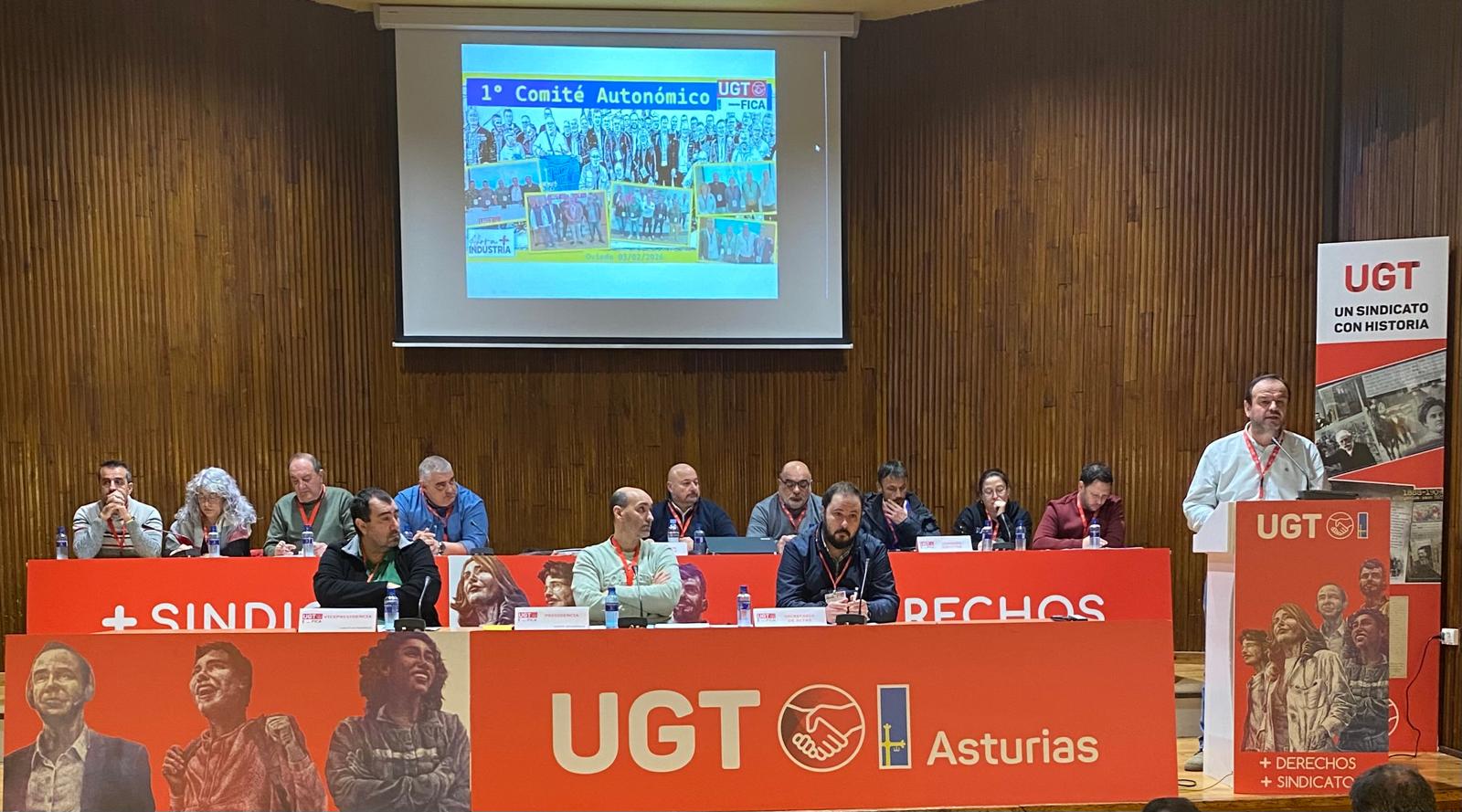 Intervencion del Secretario General de UGT FICA Asturias